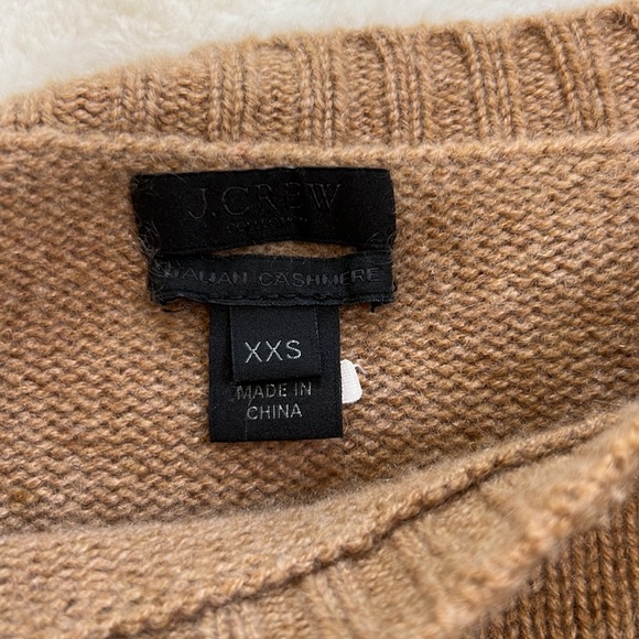 J. Crew Italian Cashmere Dolman 3/4 Sleeve Sweater Size XXS - Picture 8 of 15